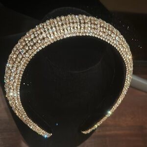 Crystal headband.